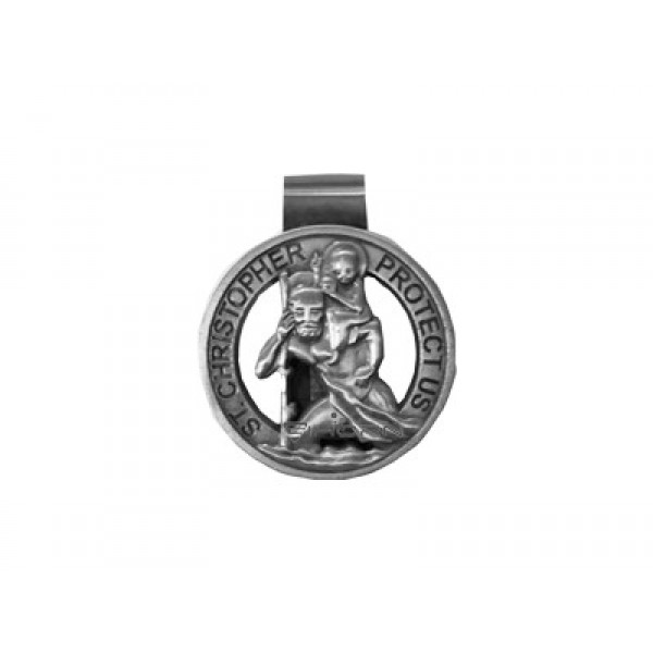 Saint Christopher Visor Clip #230304